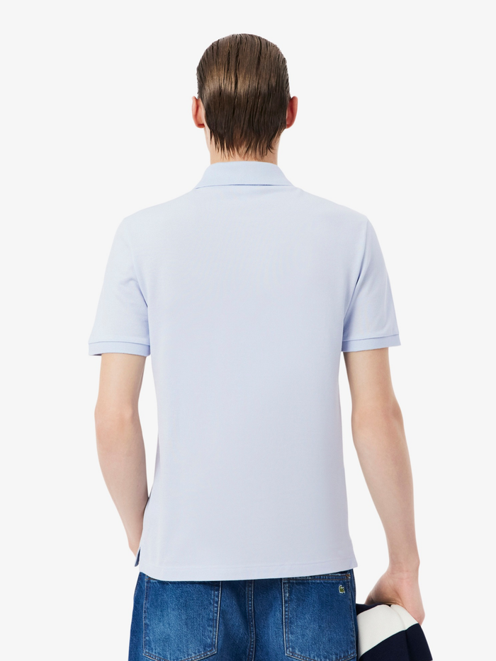 LACOSTE Slim Fit L.12.12 Original Polo Shirt Light Blue - MAISONDEFASHION.COM