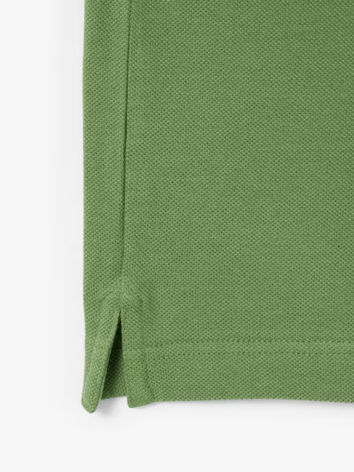 LACOSTE Slim Fit L.12.12 Original Polo Shirt Lime Green - MAISONDEFASHION.COM