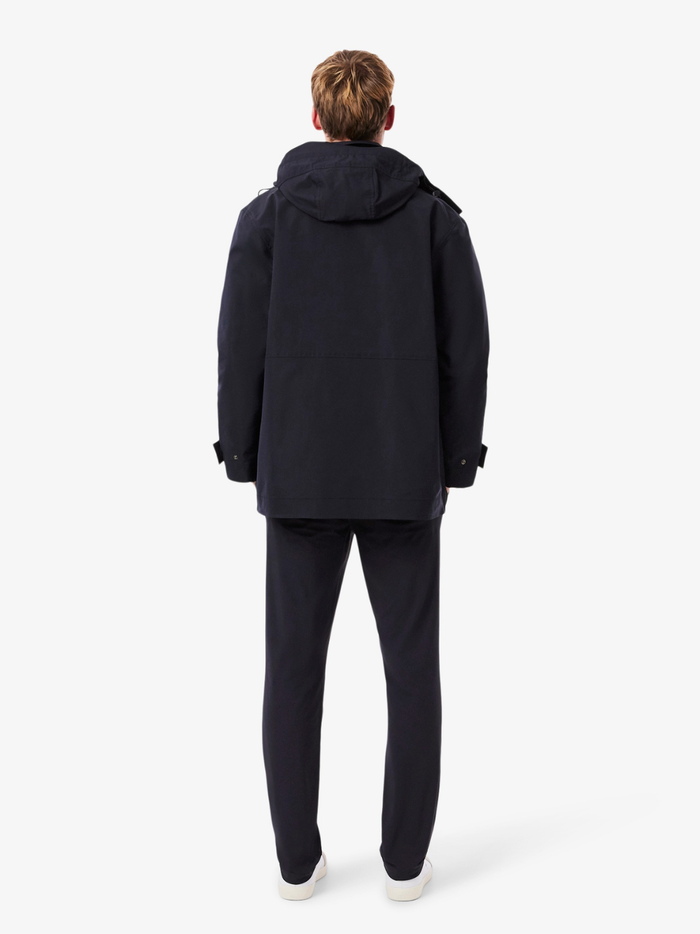 LACOSTE Slim Fit Stretch Commuter Pants Navy - MAISONDEFASHION.COM