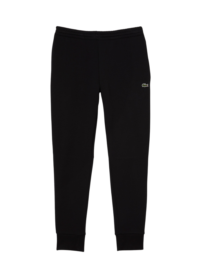 LACOSTE Slim Fit Sweatpants Black - MAISONDEFASHION.COM