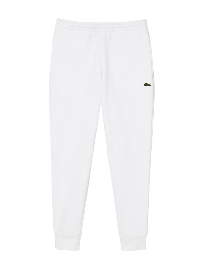 LACOSTE Slim Fit Sweatpants White - MAISONDEFASHION.COM
