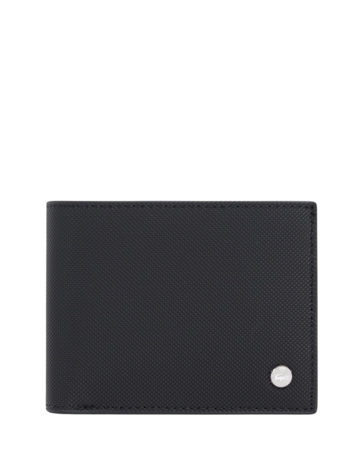 LACOSTE Small Langon Petit Piqué Billfold Black