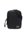 LACOSTE Small LCST Slimline Satchel Black - MAISONDEFASHION.COM