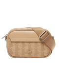 LACOSTE Small The Blend Satchel Tan - MAISONDEFASHION.COM