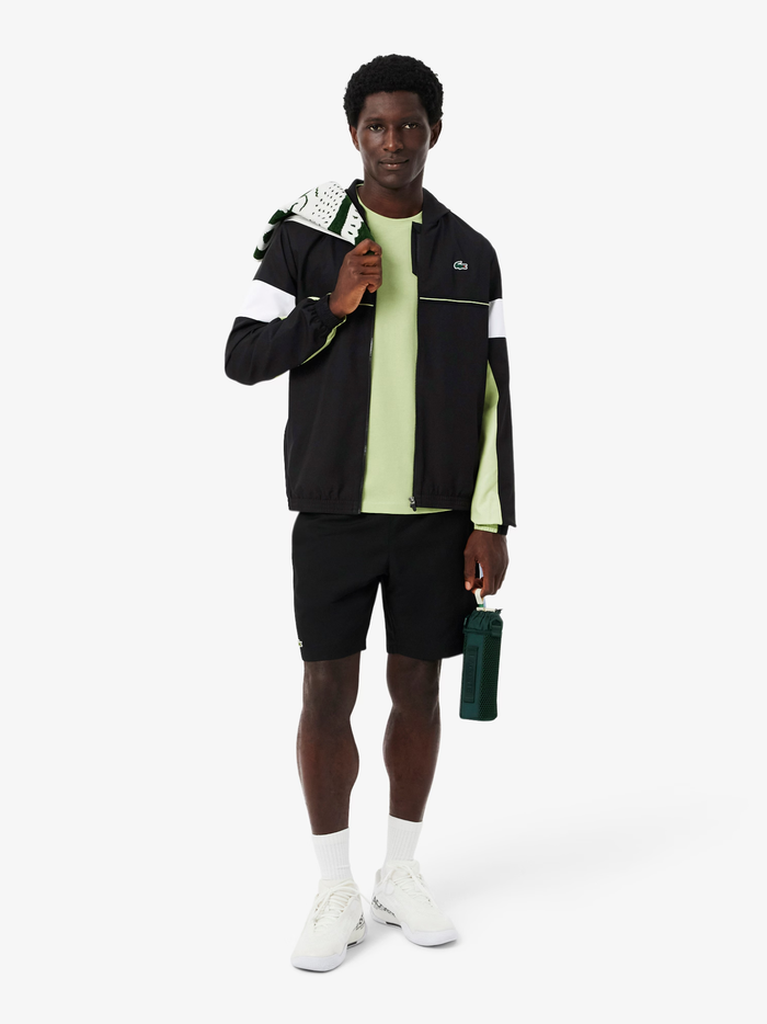 LACOSTE Sport Colour-Block Track Jacket Black - MAISONDEFASHION.COM