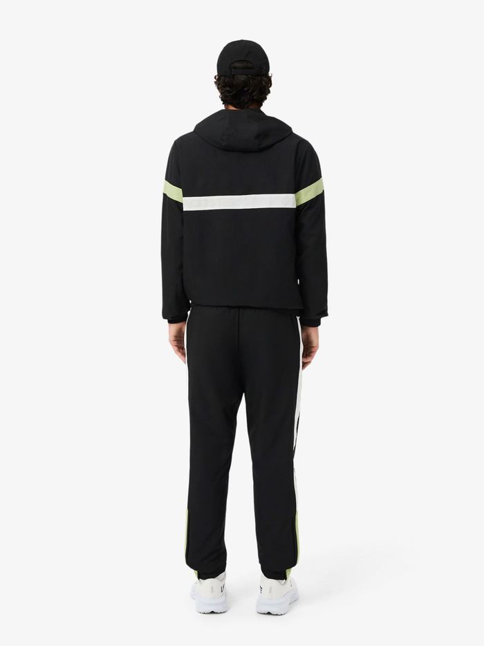 LACOSTE Sport Colour-Block Tracksuit Black - MAISONDEFASHION.COM