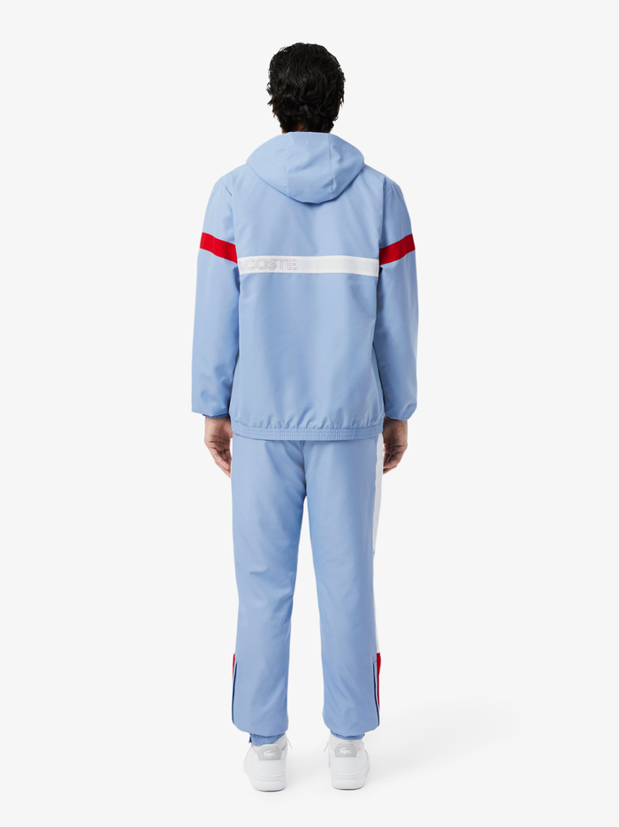 LACOSTE Sport Colour-Block Tracksuit Light Blue - MAISONDEFASHION.COM