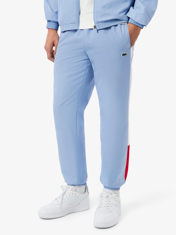 LACOSTE Sport Colour-Block Tracksuit Light Blue - MAISONDEFASHION.COM