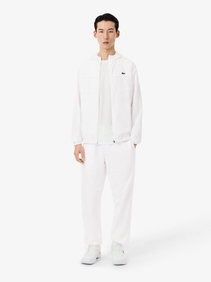 LACOSTE Sport Lightweight Sweatpants White - MAISONDEFASHION.COM