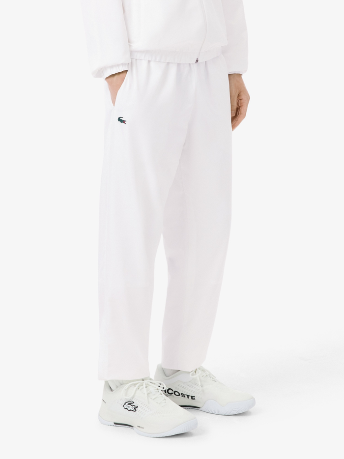 LACOSTE Sport Lightweight Sweatpants White - MAISONDEFASHION.COM