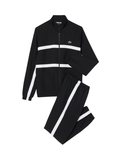 LACOSTE Sport Printed Tracksuit Black - MAISONDEFASHION.COM