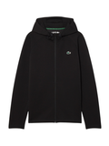 LACOSTE Sport Stretch Zipped Hoodie Black
