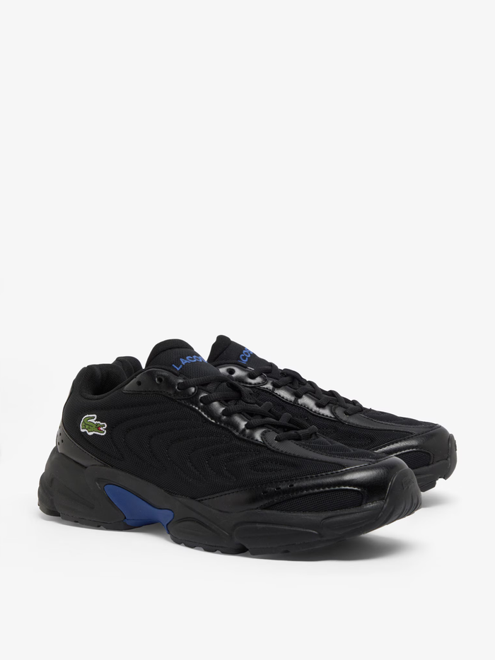 LACOSTE Storm 96 2K Lite Sneakers Black/Blue - MAISONDEFASHION.COM