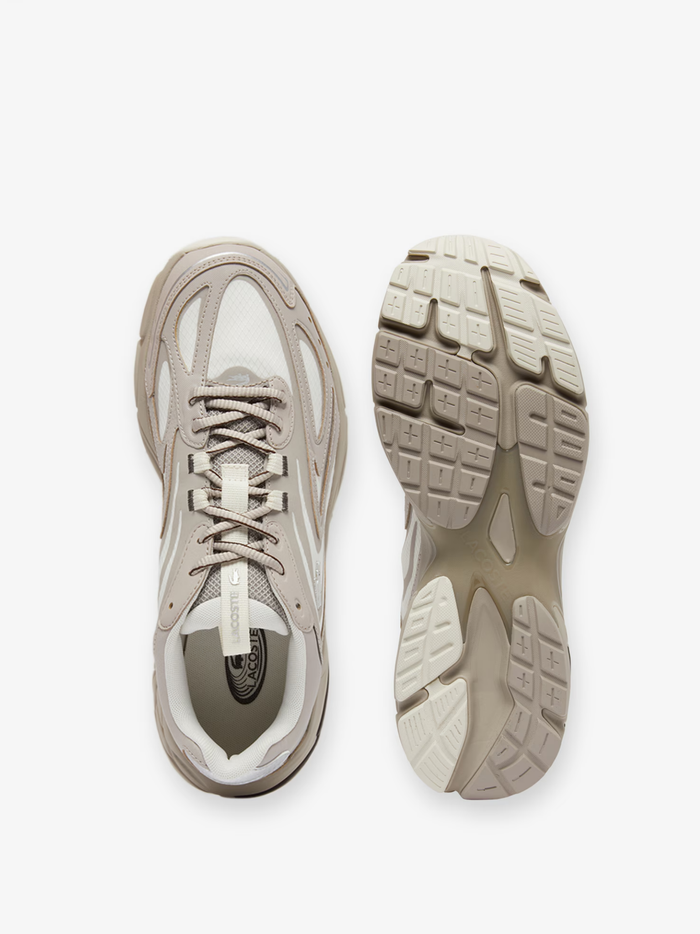 LACOSTE Storm 96 2K Tech Sneakers Grey/White - MAISONDEFASHION.COM
