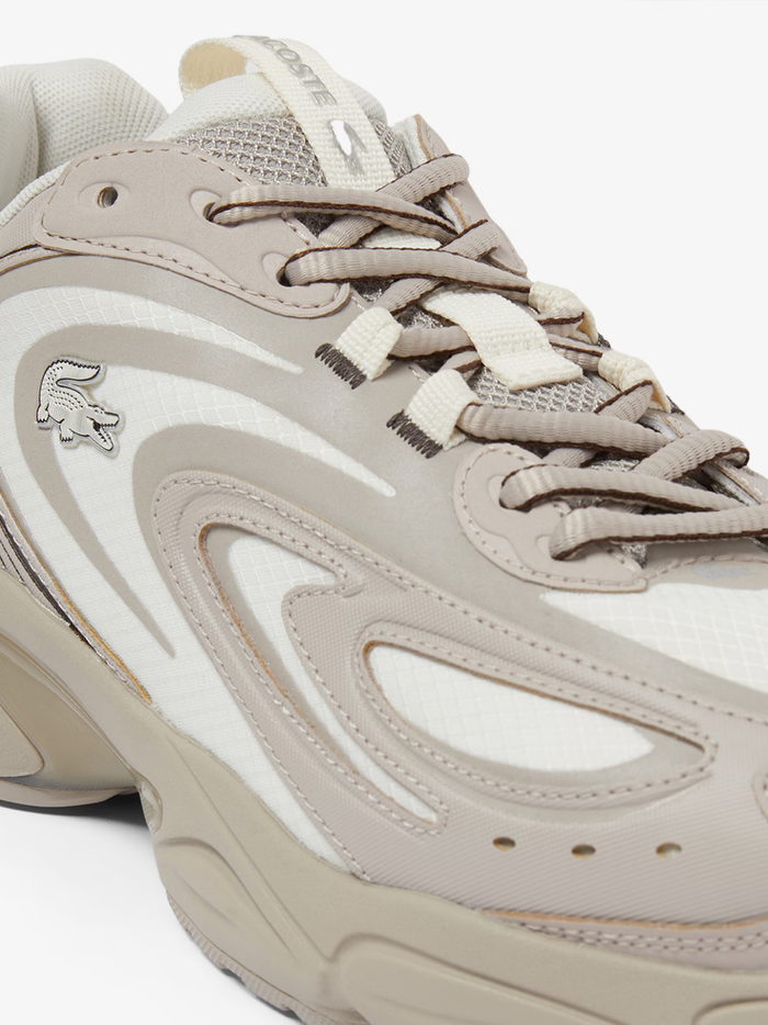 LACOSTE Storm 96 2K Tech Sneakers Grey/White - MAISONDEFASHION.COM