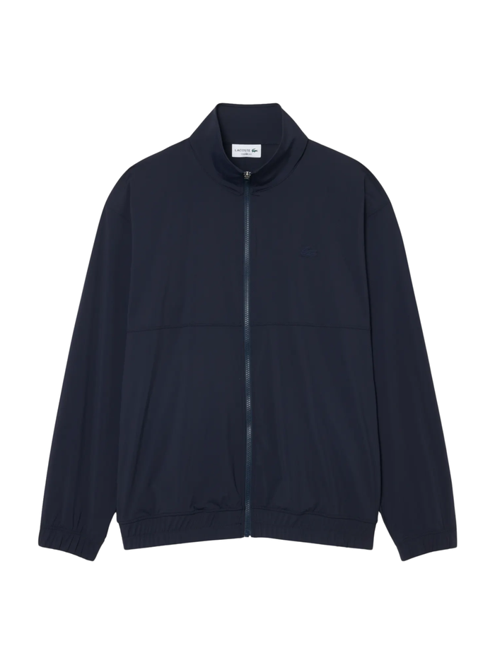 LACOSTE Stretch Commuter Track Jacket Navy Blue