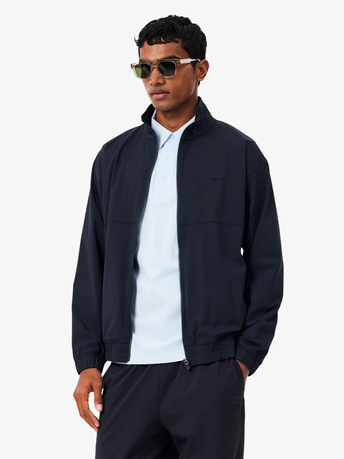 LACOSTE Stretch Commuter Track Jacket Navy Blue