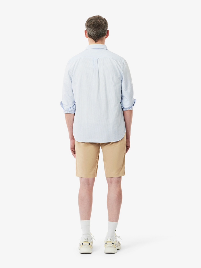 LACOSTE Stretch Twill Chino Shorts Beige