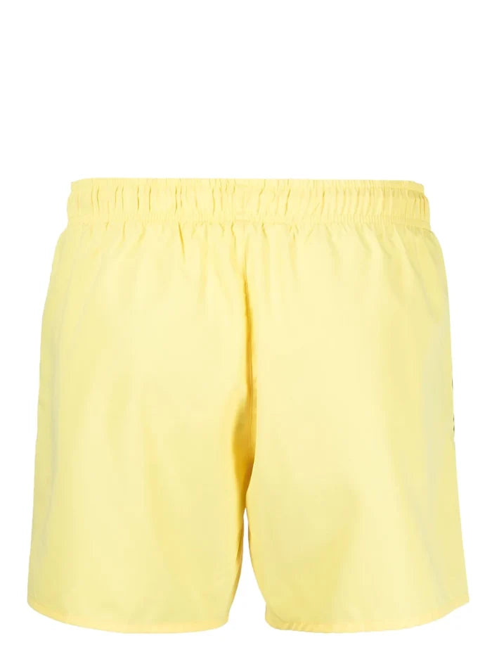 LACOSTE Swim Shorts Yellow/Green - MAISONDEFASHION.COM