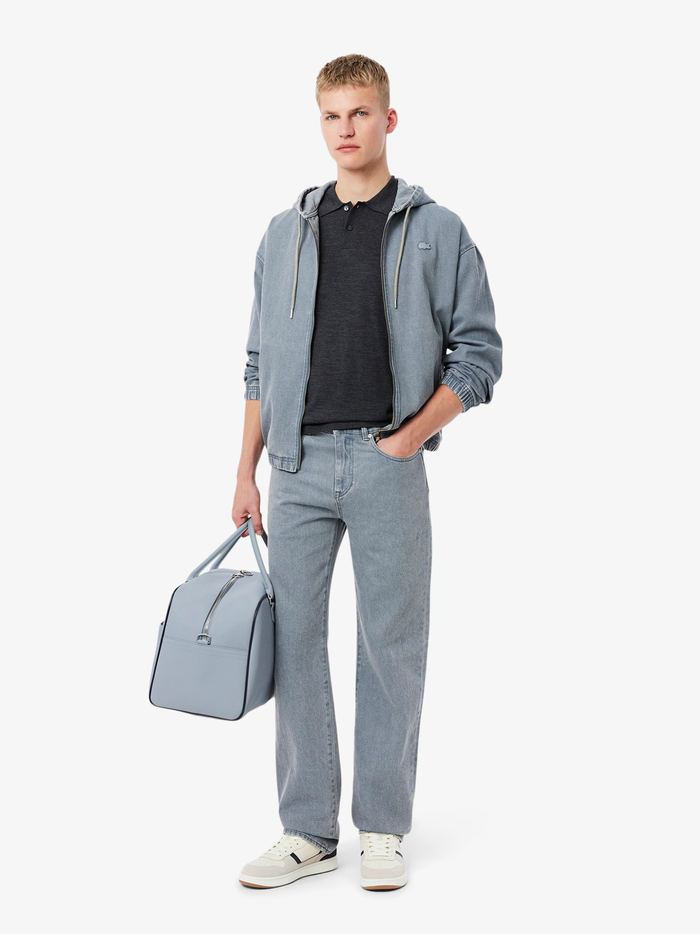 LACOSTE T-Clip Set Leather Sneakers Beige/Gum - MAISONDEFASHION.COM