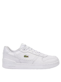 LACOSTE T-Clip Set Leather Sneakers White - MAISONDEFASHION.COM
