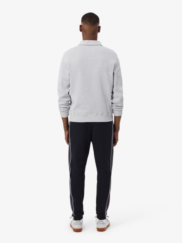 LACOSTE Tapered Leg Sweatpants Black - MAISONDEFASHION.COM