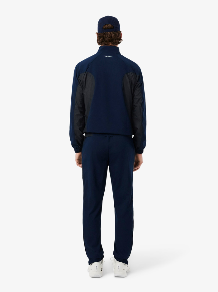 LACOSTE Tennis Water-Repellent Tracksuit Navy - MAISONDEFASHION.COM