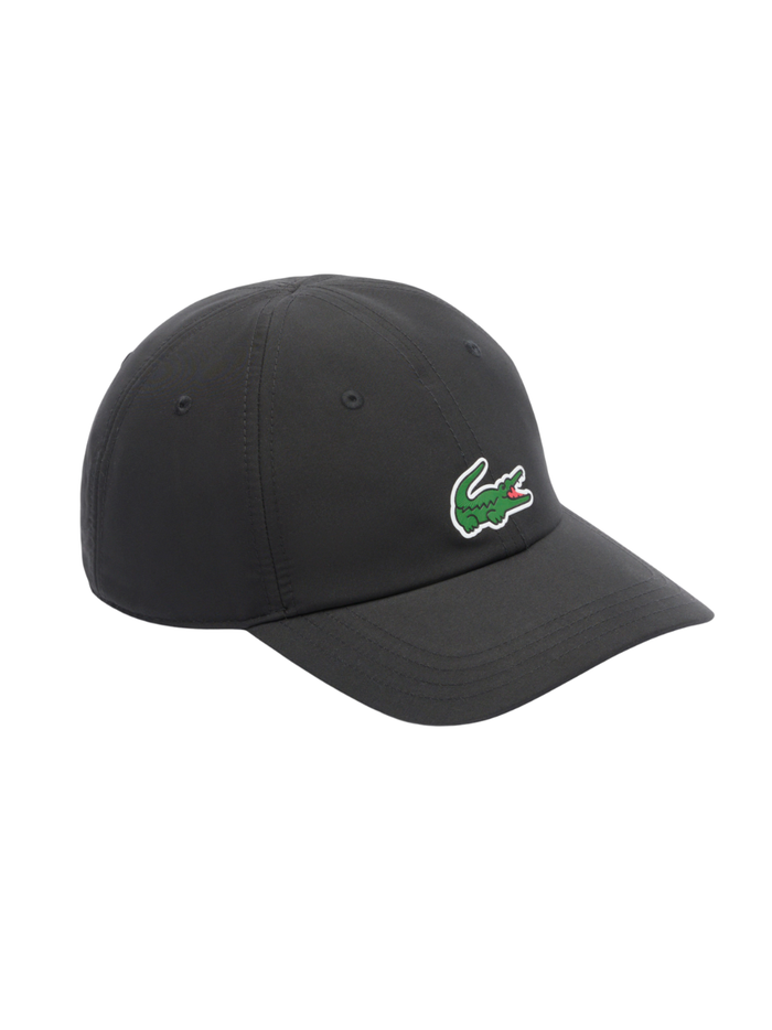 LACOSTE Tennis x Novak Djokovic Cap Black - MAISONDEFASHION.COM