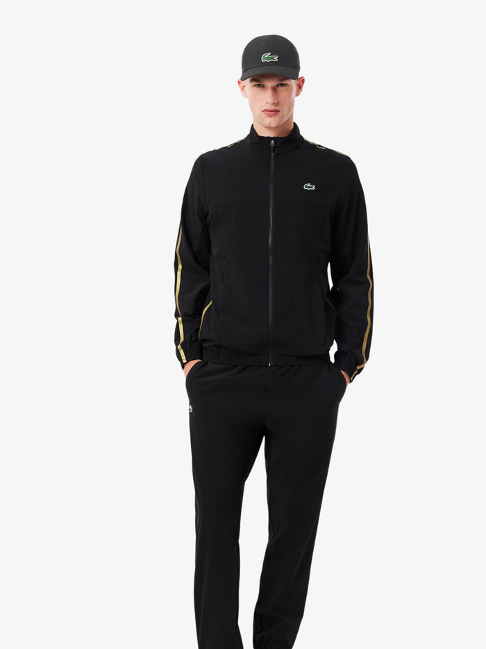 LACOSTE Tennis x Novak Djokovic Cap Black - MAISONDEFASHION.COM