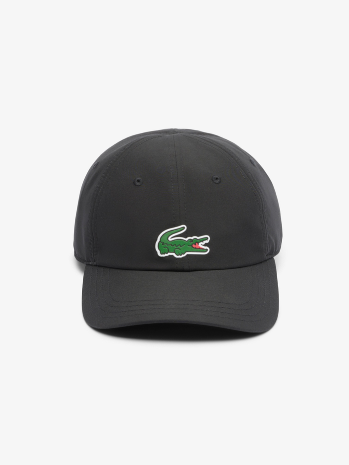 LACOSTE Tennis x Novak Djokovic Cap Black - MAISONDEFASHION.COM