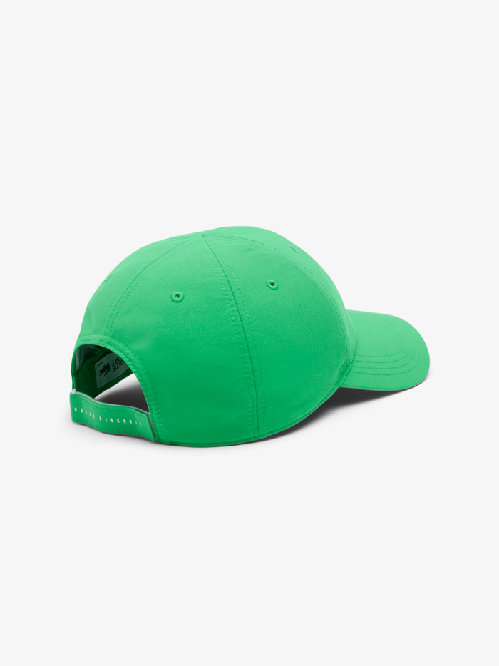 LACOSTE Tennis x Novak Djokovic Cap Green - MAISONDEFASHION.COM