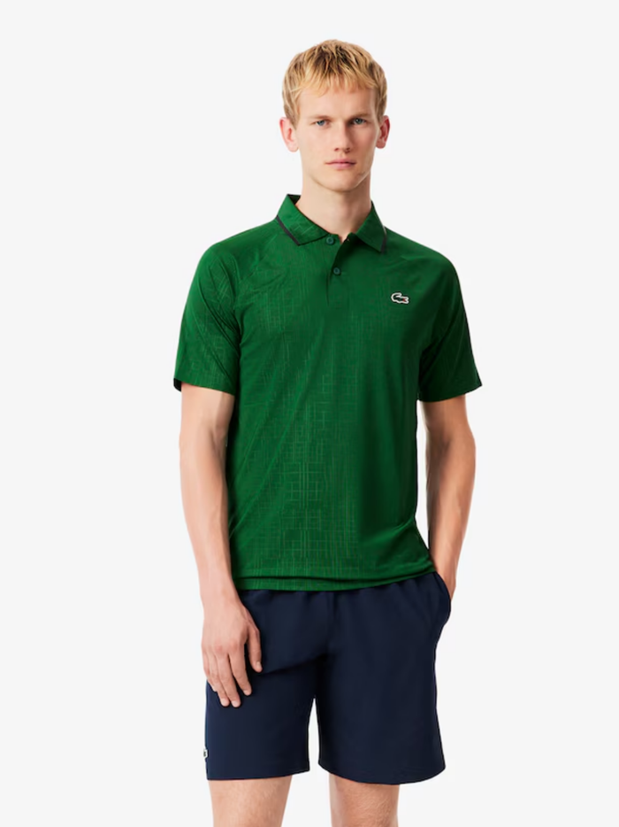 LACOSTE Tennis x Novak Djokovic Shorts Navy - MAISONDEFASHION.COM