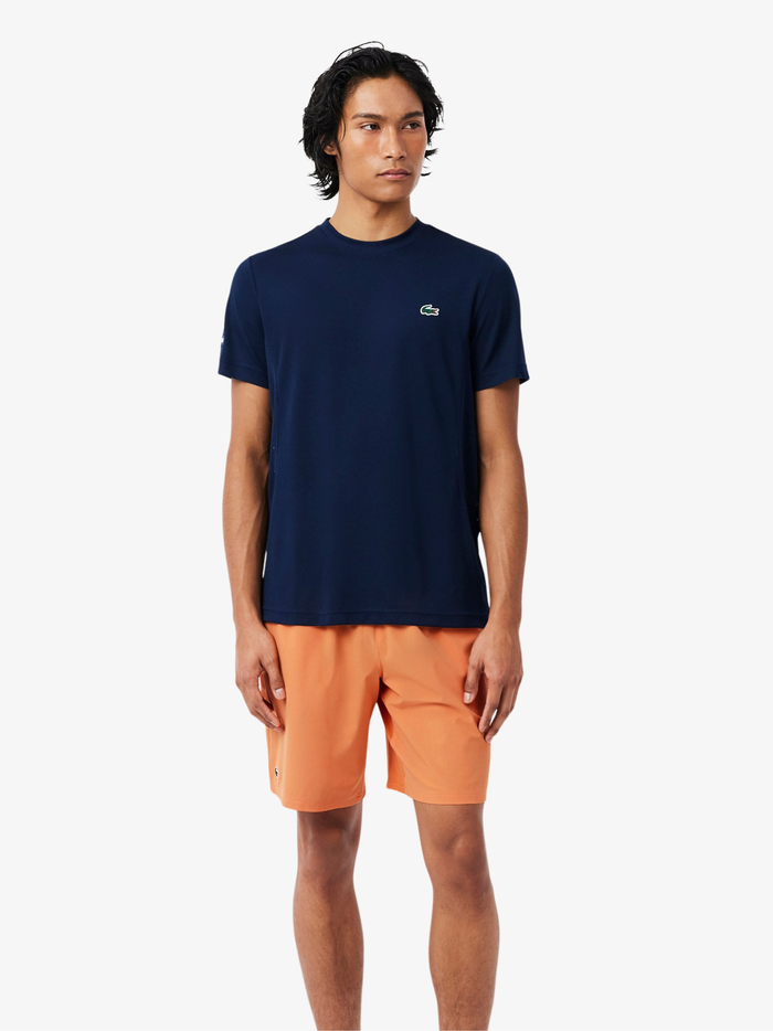LACOSTE Tennis x Novak Djokovic Shorts Orange - MAISONDEFASHION.COM