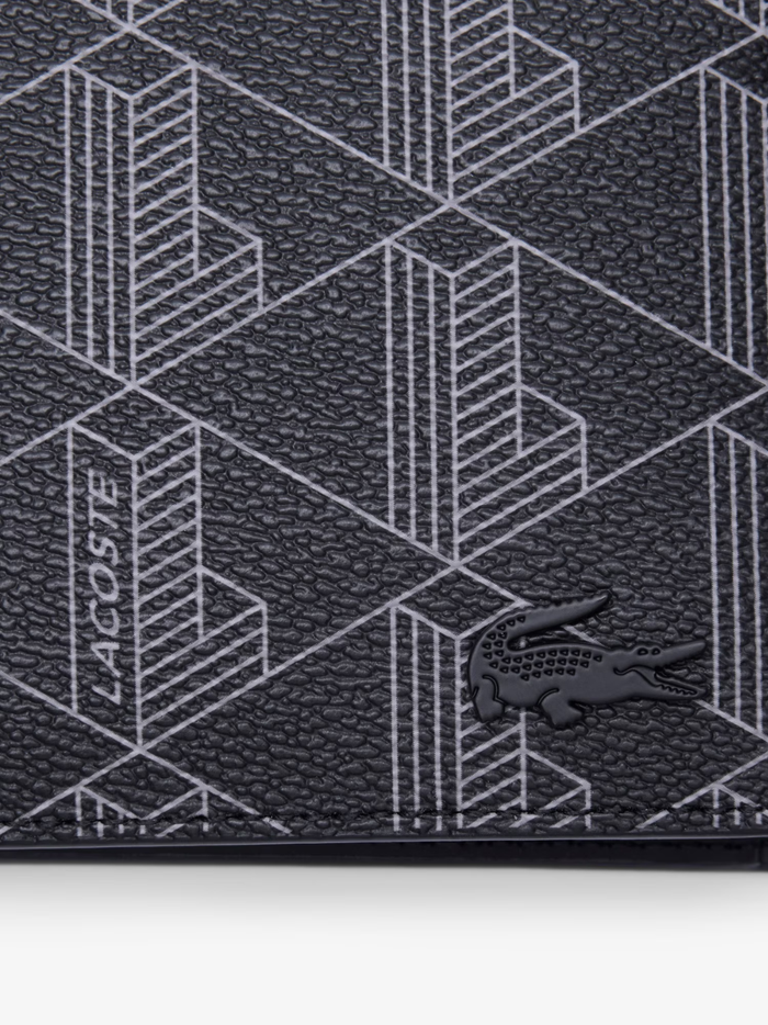 LACOSTE The Blend Gift Set Monogram Black/Grey - MAISONDEFASHION.COM