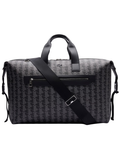 LACOSTE The Blend Weekend Bag Monogram Black/Grey - MAISONDEFASHION.COM