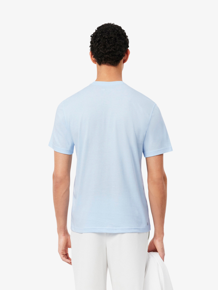 LACOSTE Ultra Dry Cotton Sport T-shirt Sugared Blue