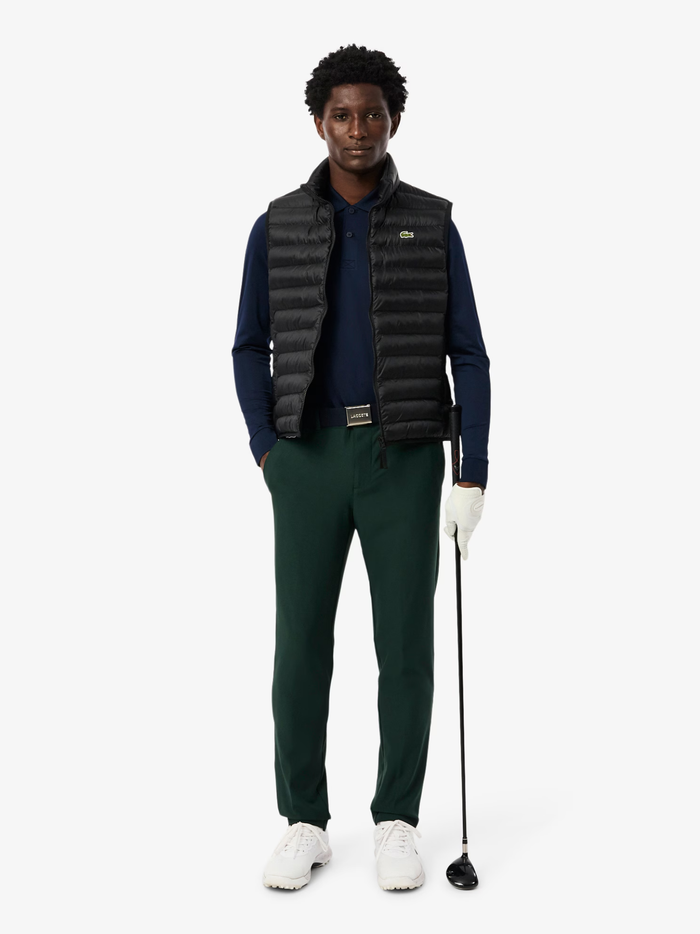 LACOSTE Ultra Dry Slim Fit Golf Pants Forest Green - MAISONDEFASHION.COM