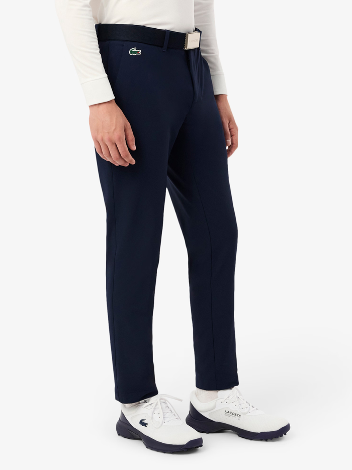 LACOSTE Ultra Dry Slim Fit Golf Pants Midnight Blue - MAISONDEFASHION.COM