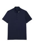 LACOSTE Ultra Dry Stretch Golf Polo Shirt Midnight Blue - MAISONDEFASHION.COM