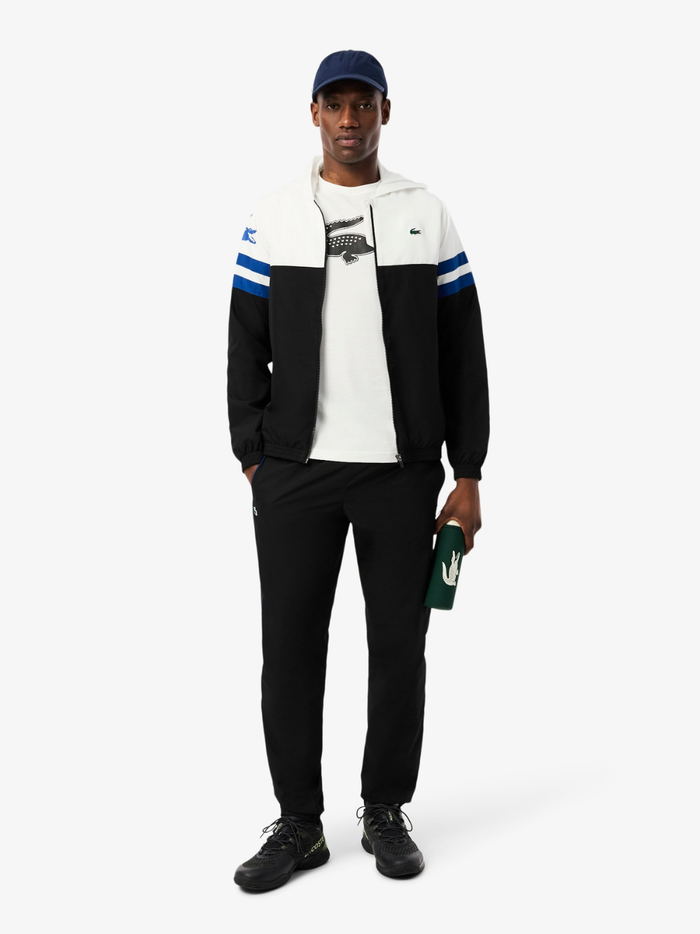 LACOSTE Ultra Dry XXL Logo Sport T-shirt White - MAISONDEFASHION.COM