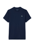LACOSTE UV Protect Lightweight Stretch Sport T-Shirt Midnight Blue - MAISONDEFASHION.COM