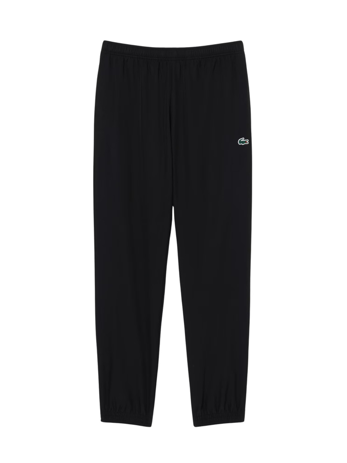 LACOSTE Water-Repellent Sport Sweatpants Black - MAISONDEFASHION.COM