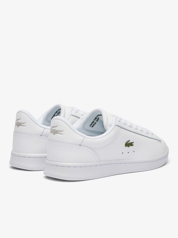 LACOSTE WOMEN Carnaby Set Leather Sneakers White - MAISONDEFASHION.COM