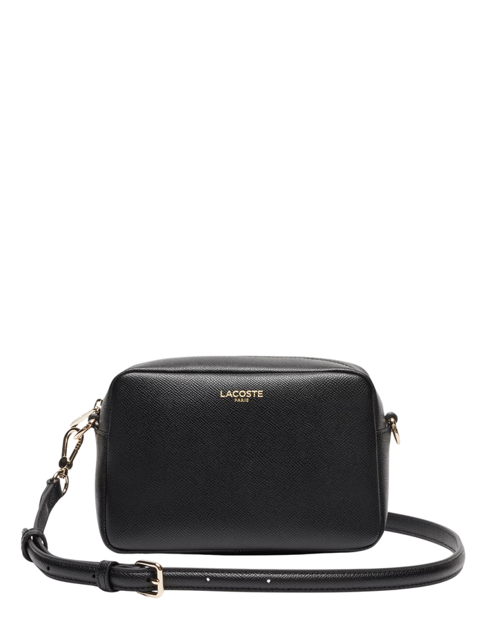LACOSTE WOMEN Champs-Élysées Shoulder Bag Black