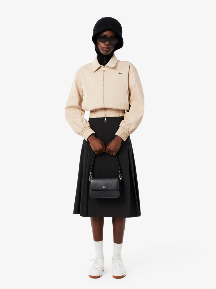 LACOSTE WOMEN Champs-Élysées Shoulder Bag Black