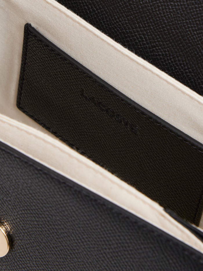 LACOSTE WOMEN Champs-Élysées Shoulder Bag Black