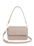 LACOSTE WOMEN Champs-Élysées Shoulder Bag Taupe