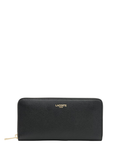 LACOSTE WOMEN Champs-Élysées Zipped Billfold Black