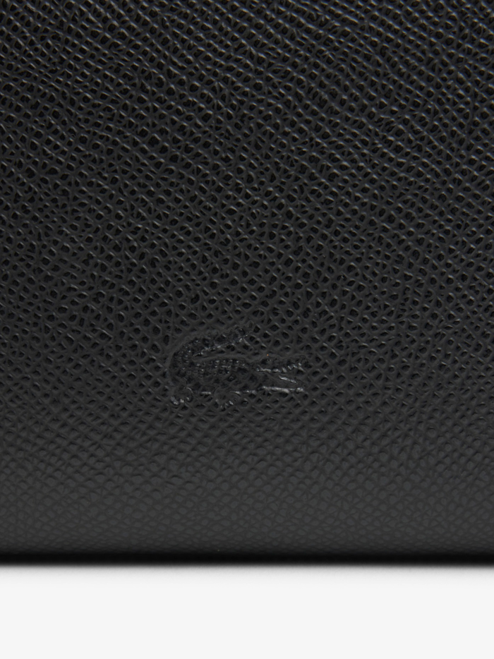LACOSTE WOMEN Champs-Élysées Zipped Billfold Black