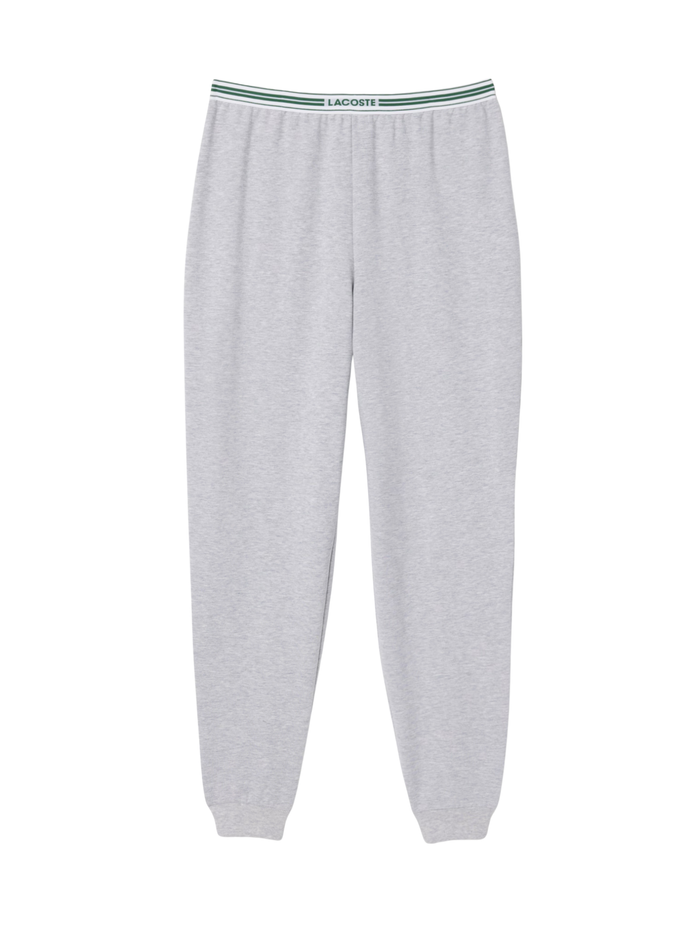 LACOSTE WOMEN Cotton Loungewear Joggers Grey - MAISONDEFASHION.COM